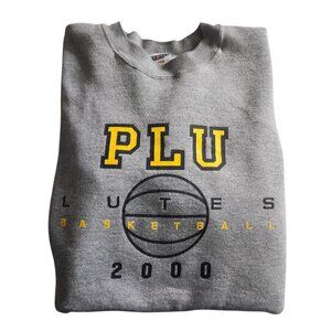 Vintage Jerzees PLU Lutes 2000 Y2K Made in USA Sweatshirt Mens Large